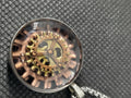 Bronze gear steampunk pendants